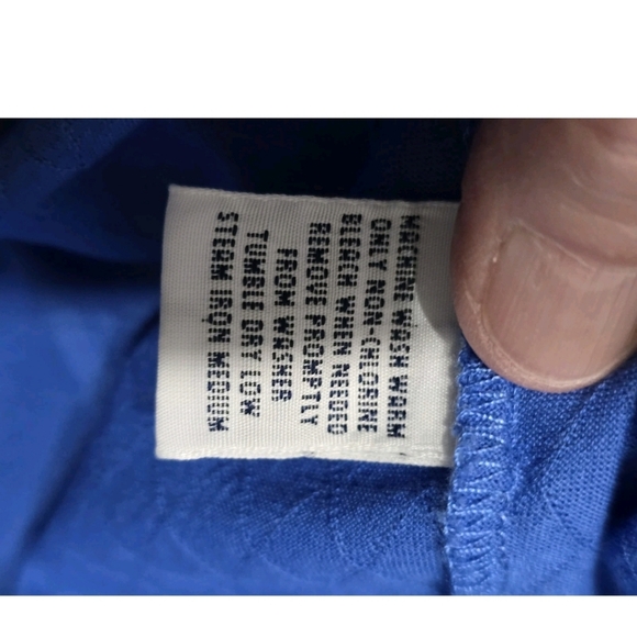 Polo Golf Ralph Lauren Shirt Menβs XL Blue Diamond Pattern NO PONY RL on Collar - Picture 10 of 10